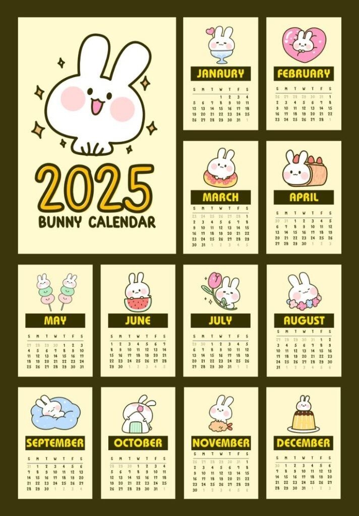 2025 39 s Cutest Calendars A Year Of Fluffy Friends And Adorable Dates 