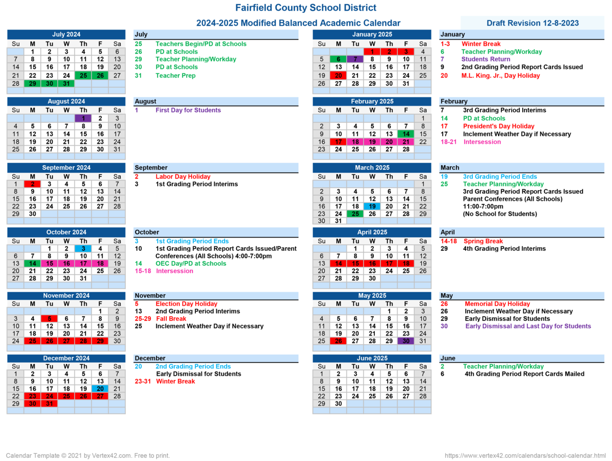 Aimst Academic Calendar 2025