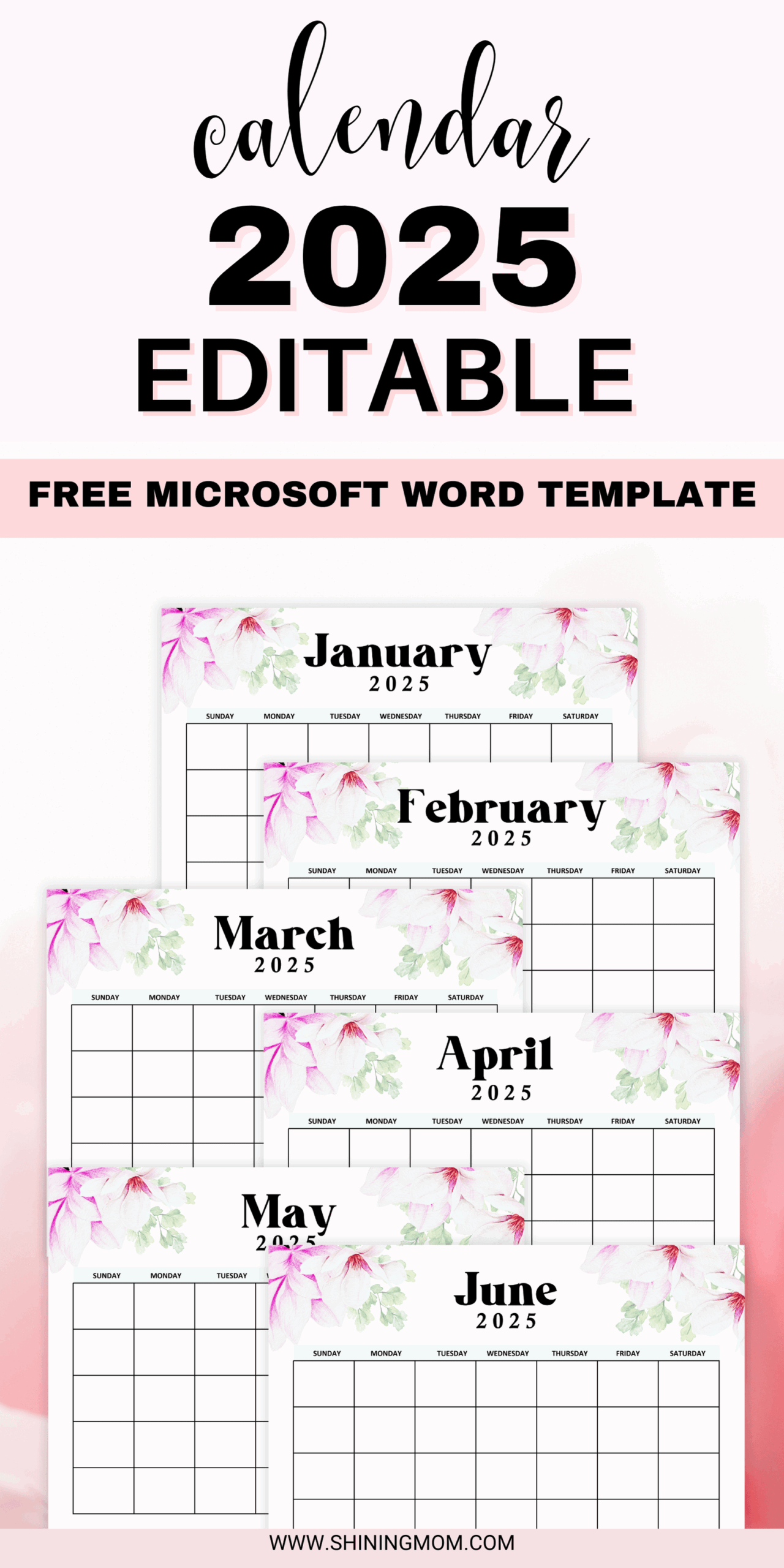 Remarkable 2025 Calendar Template