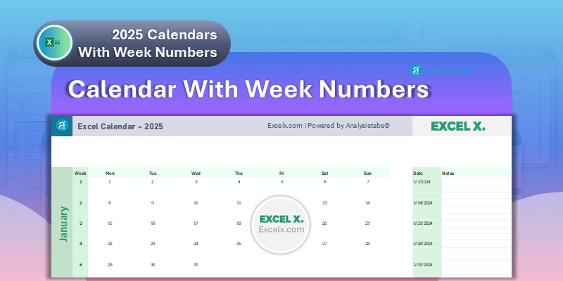 2025 Calendar Excel Templates Free Download Excel