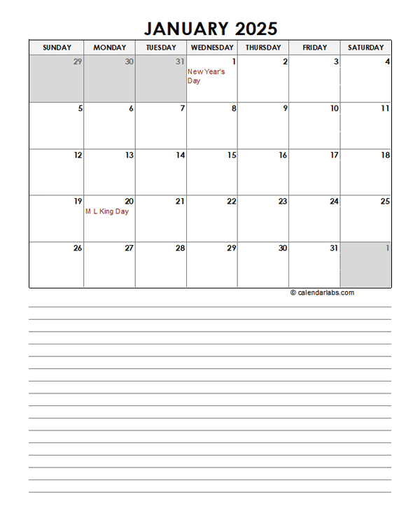 2025 Calendar Monthly Excel Nana Debrink