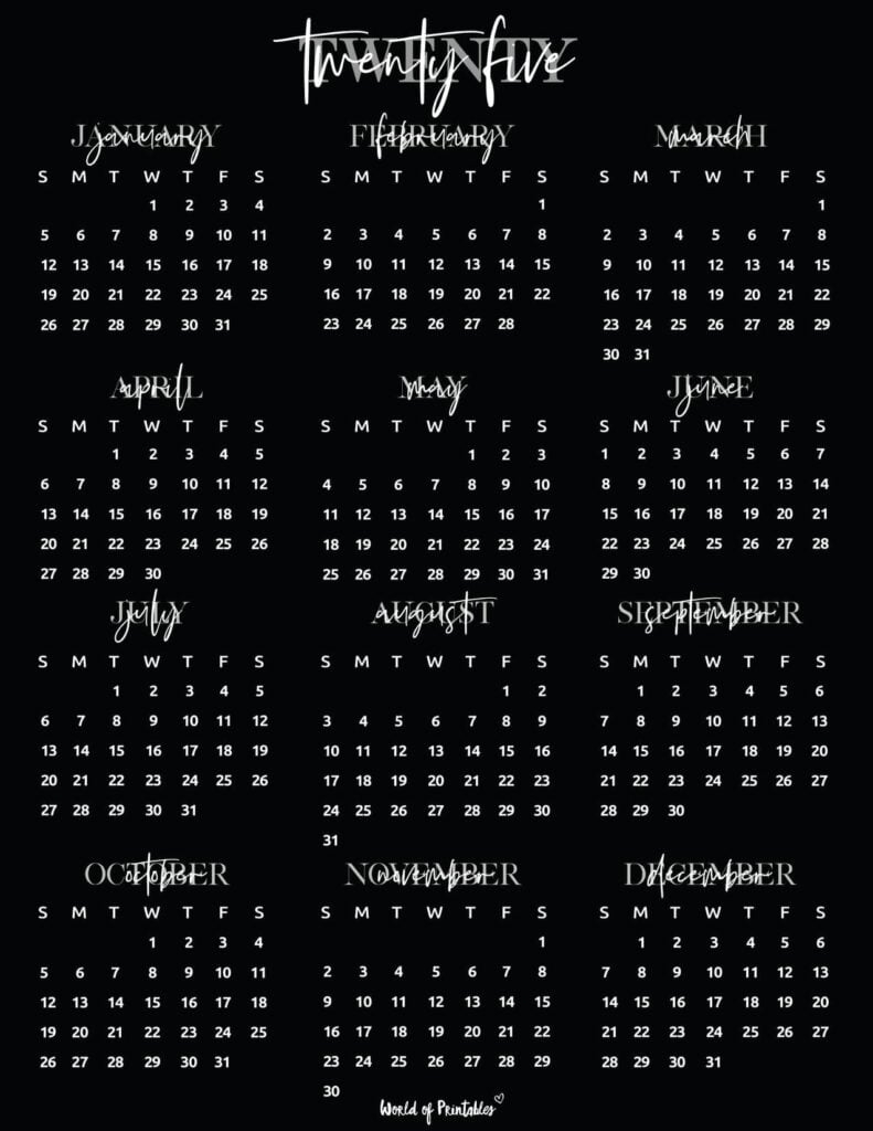 2025 Calendar Wallpaper HD A Visual Delight For Your Desktop Ann M 