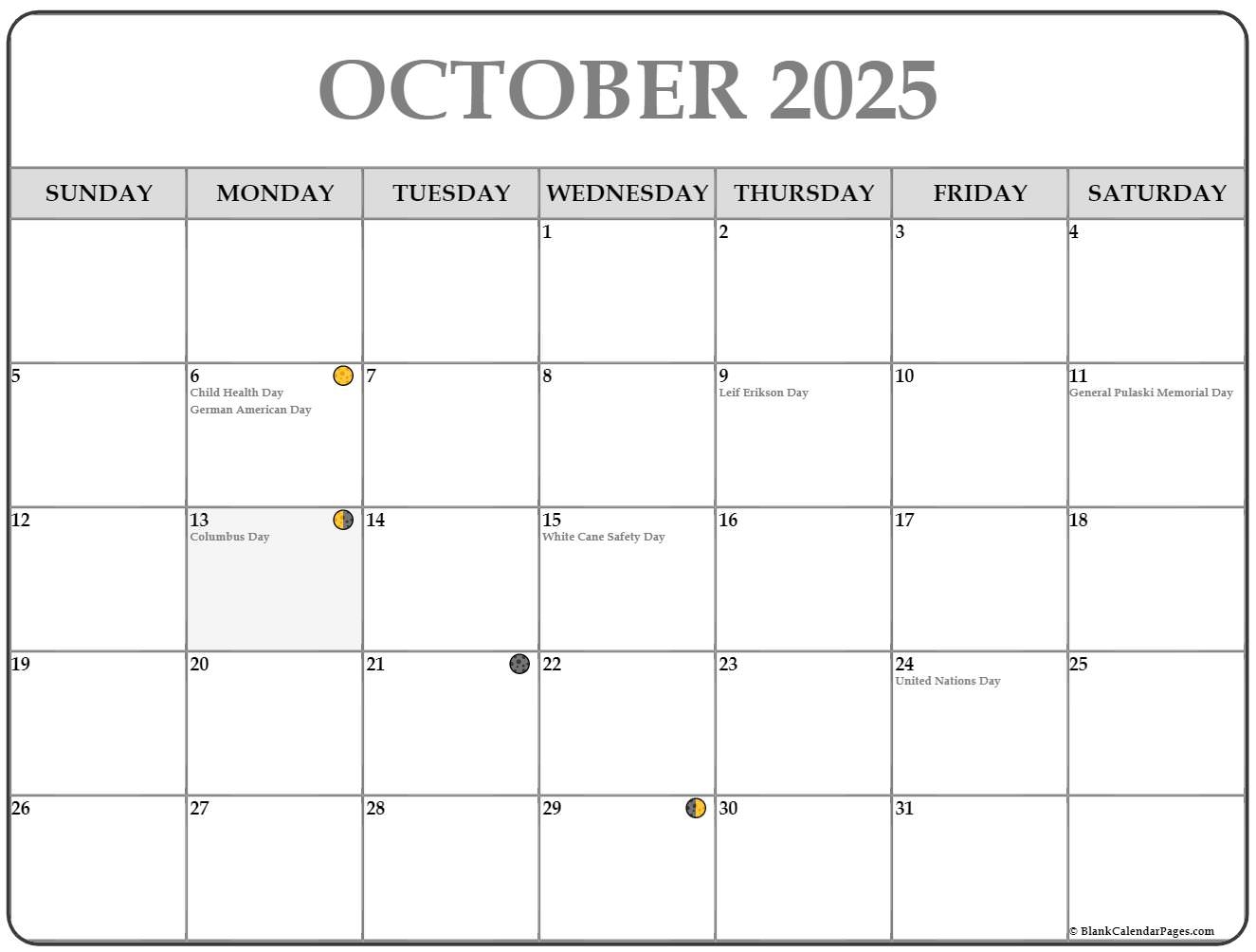 2025 Calendar With Holidays And Moon Phases Unbelievable Calendar 