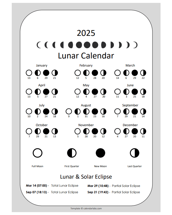 2025 Calendar With Lunar Dates By Year 2025 Jamil Phenyo