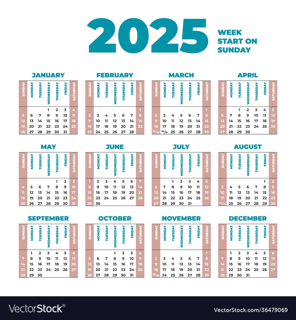 2025 Calendar With Week Numbers And Holidays List Mads S Nielsen