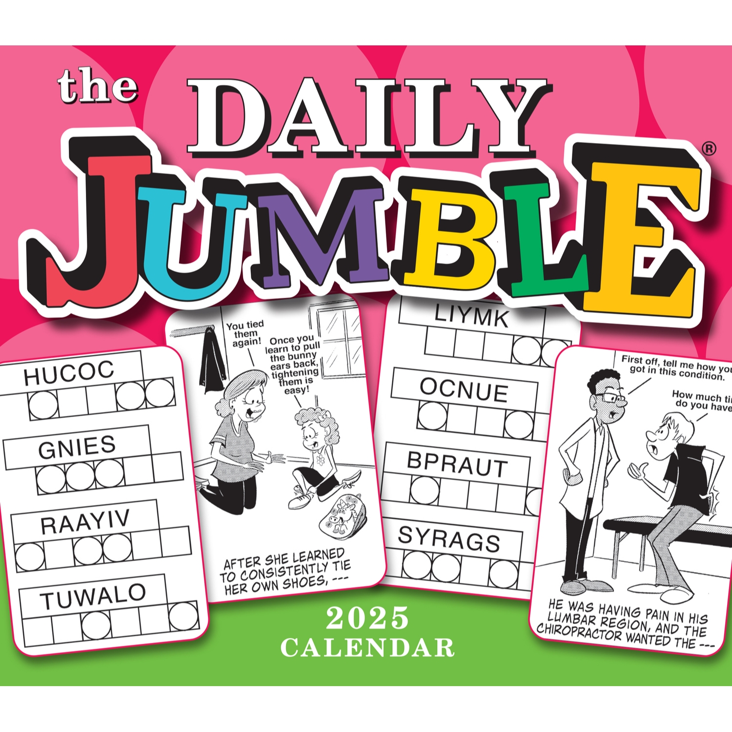 Brain Games 2025 Desk Calendar