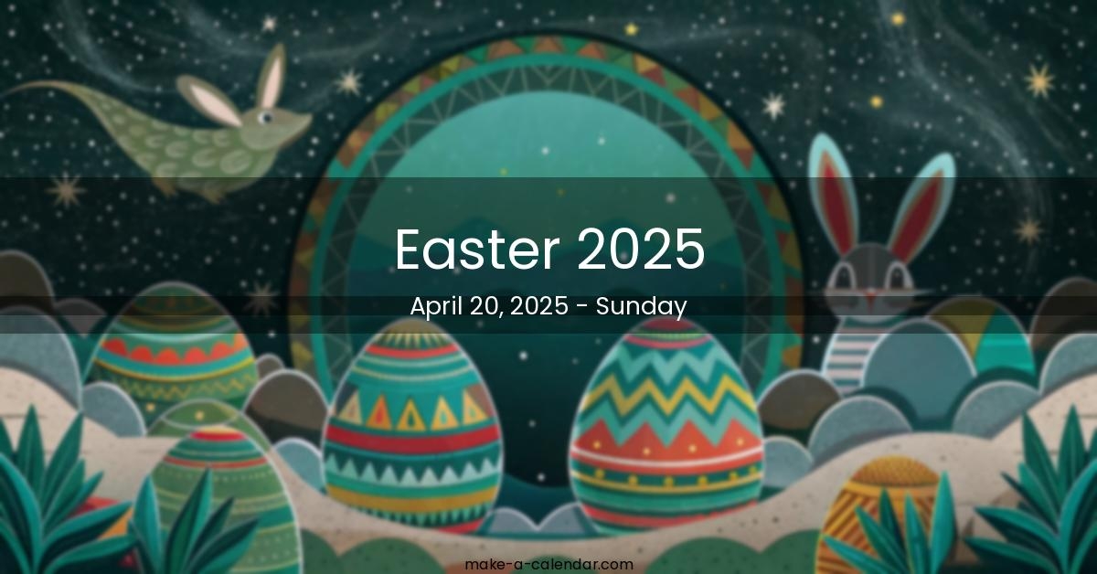 Easter Monday 2025 Calendar