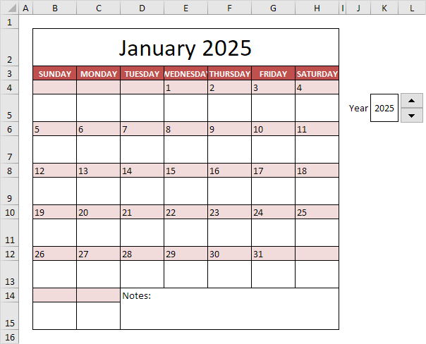 2025 Excel Calendar A Comprehensive Guide To Creating And Using
