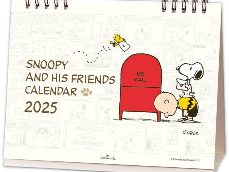 2025 Hallmark Desk Calendar Snoopy EBay