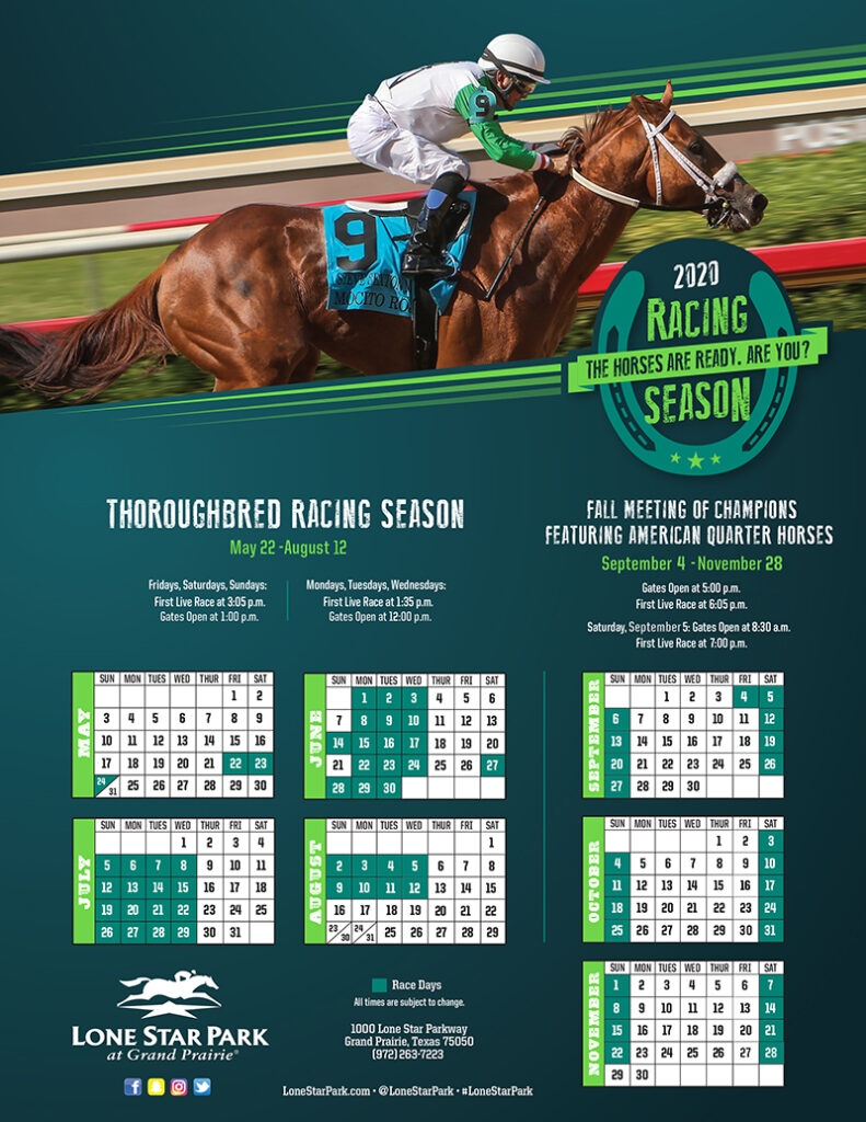 2025 Horse Racing Calendar Calendars 2025