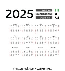 2025 Igbo Calendar With Market Days In Nigeria Karim Addox