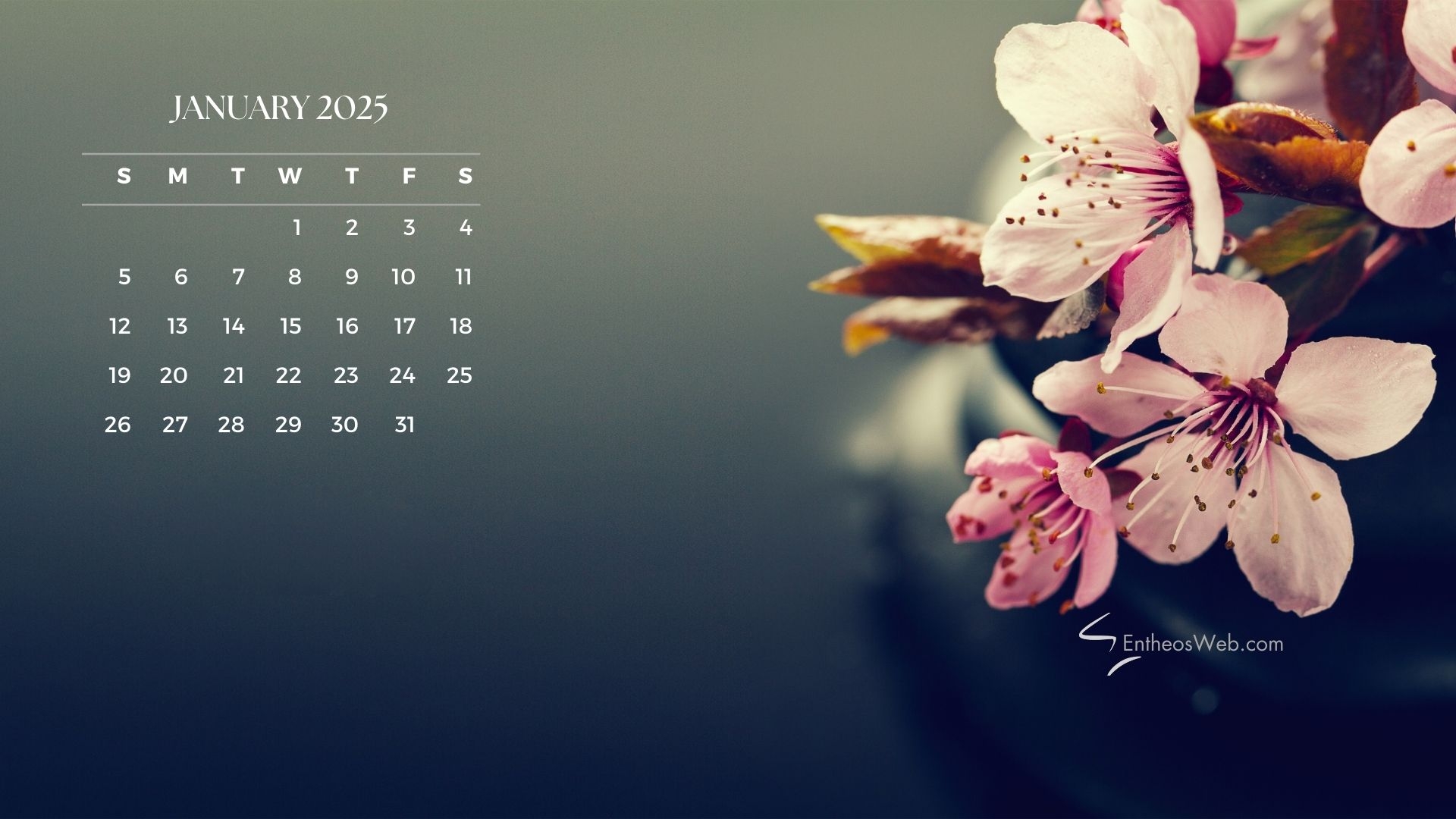 2025 Calendar Hd Wallpaper
