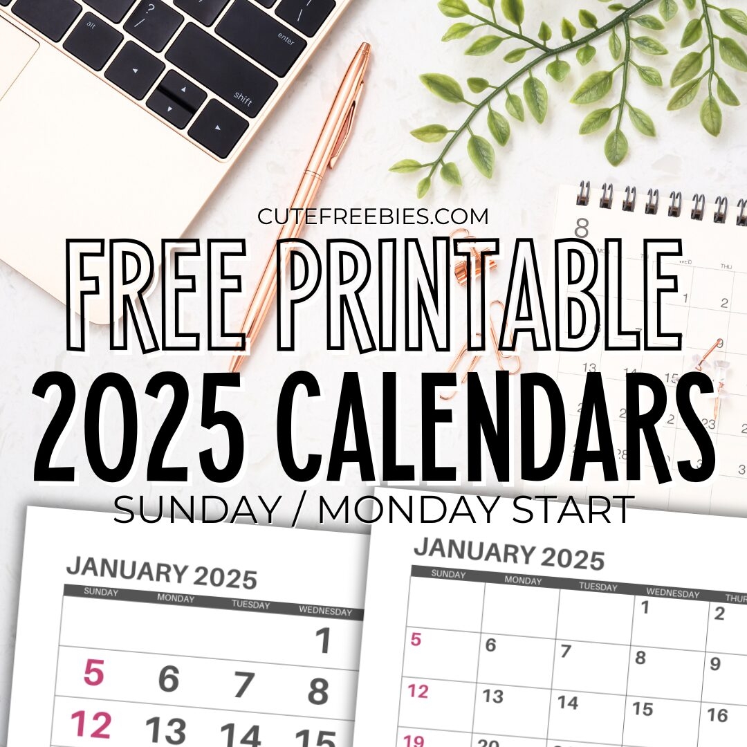 2025 Keyboard Calendar Printable Gaston Clark