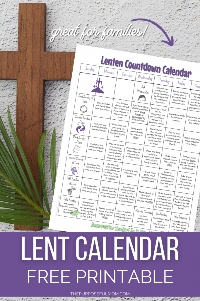 2025 Lenten Calendar Leila Sophia
