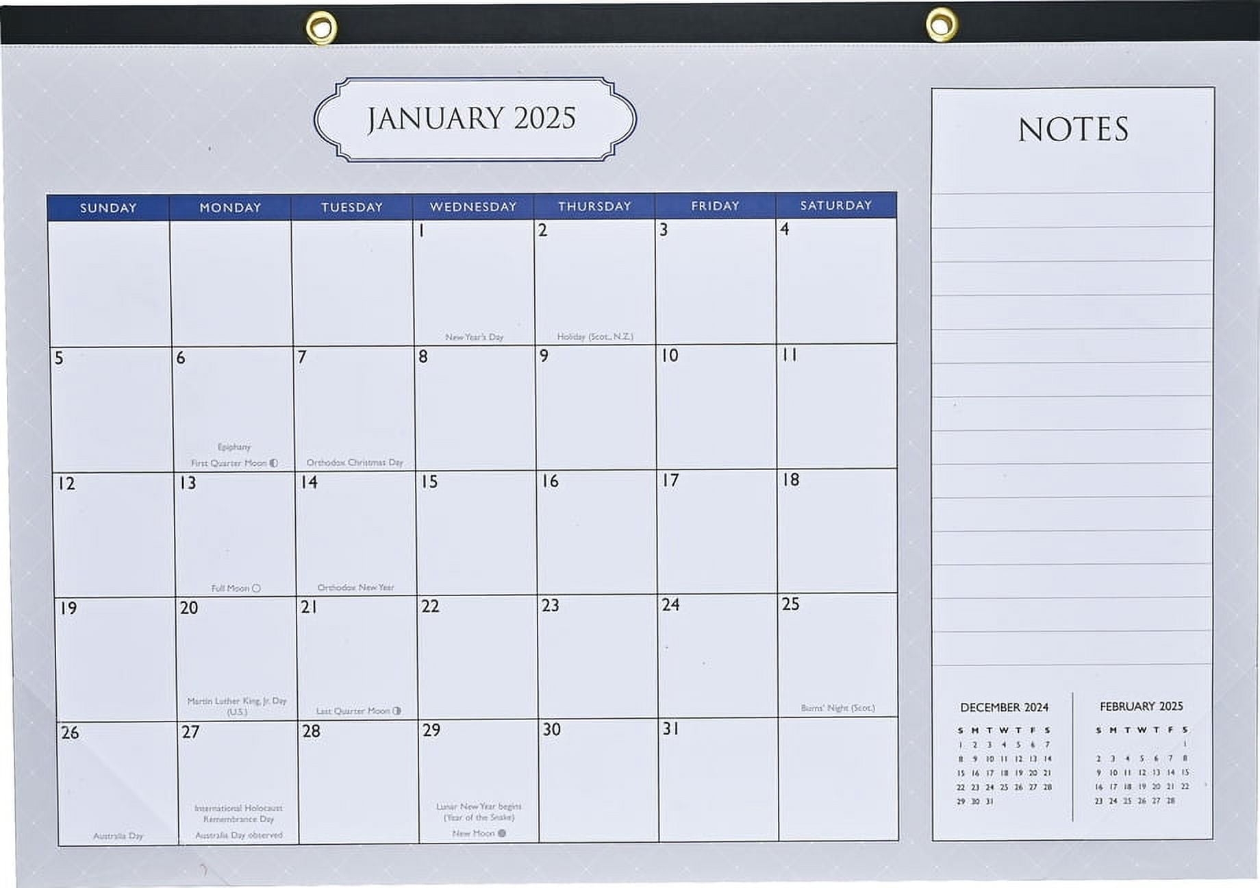 2025 Monthly Desk Pad Calendar Rebecca D Yearwood