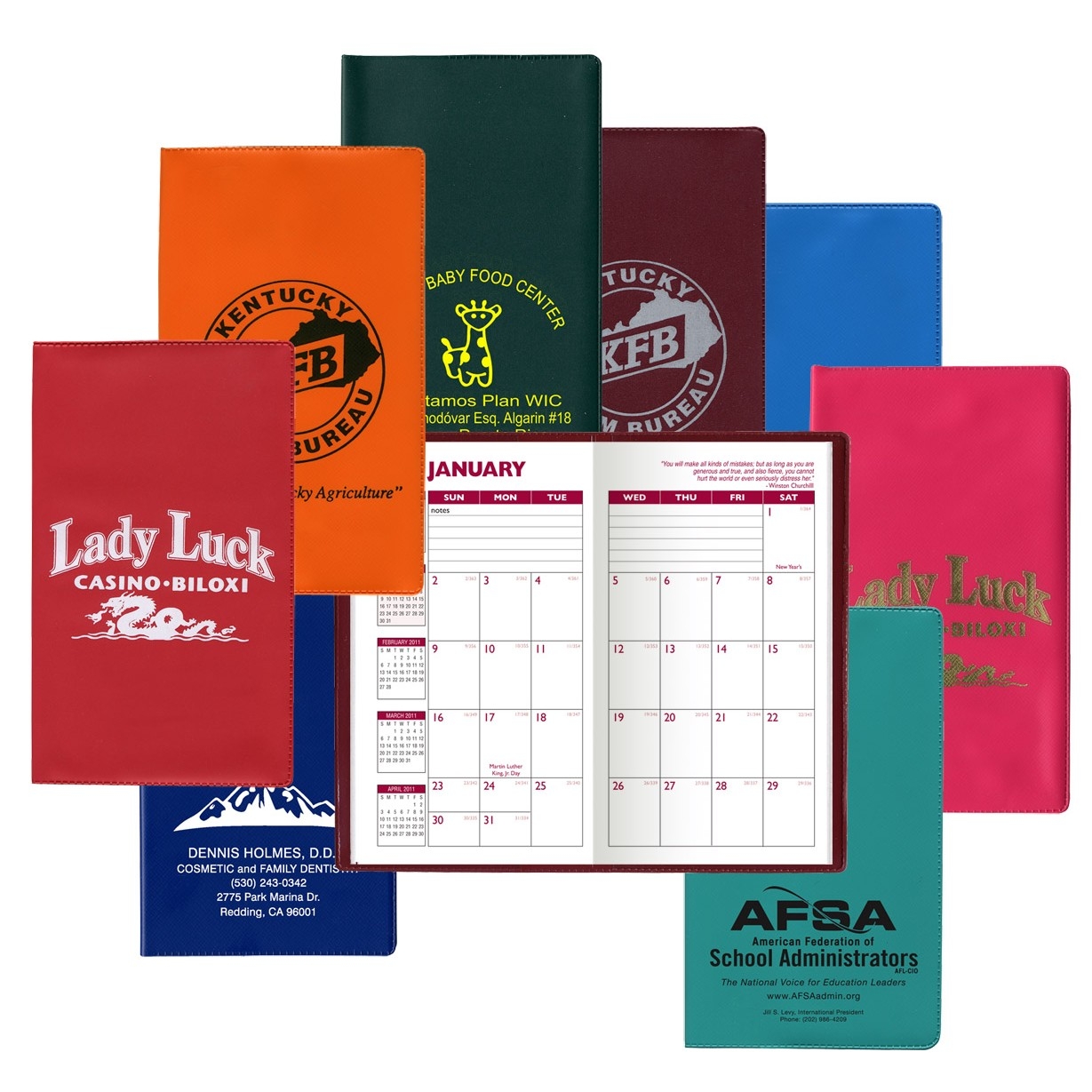 2025 Personalized Pocket Calendars Calendar Viviana Vanortega