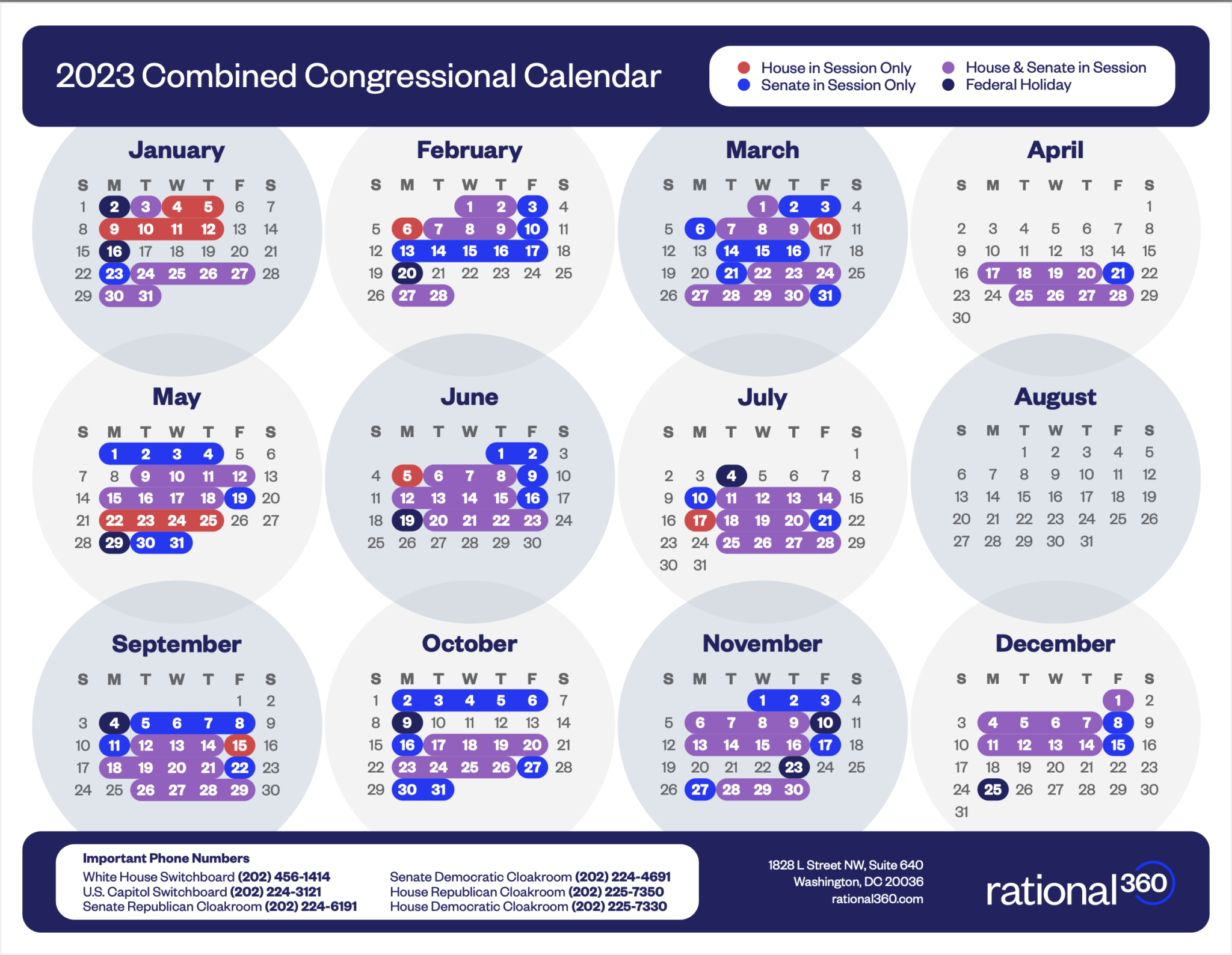 2025 Senate Calendar Libby O King