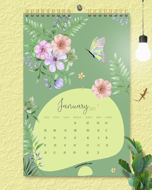 Wall Calendar Design 2025 Free