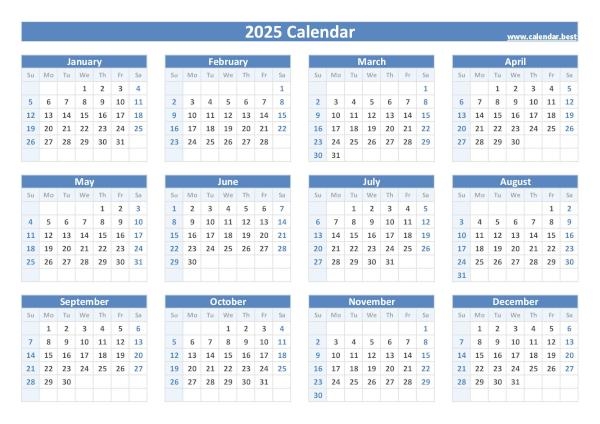 2025 Calendar Jpg Free Download