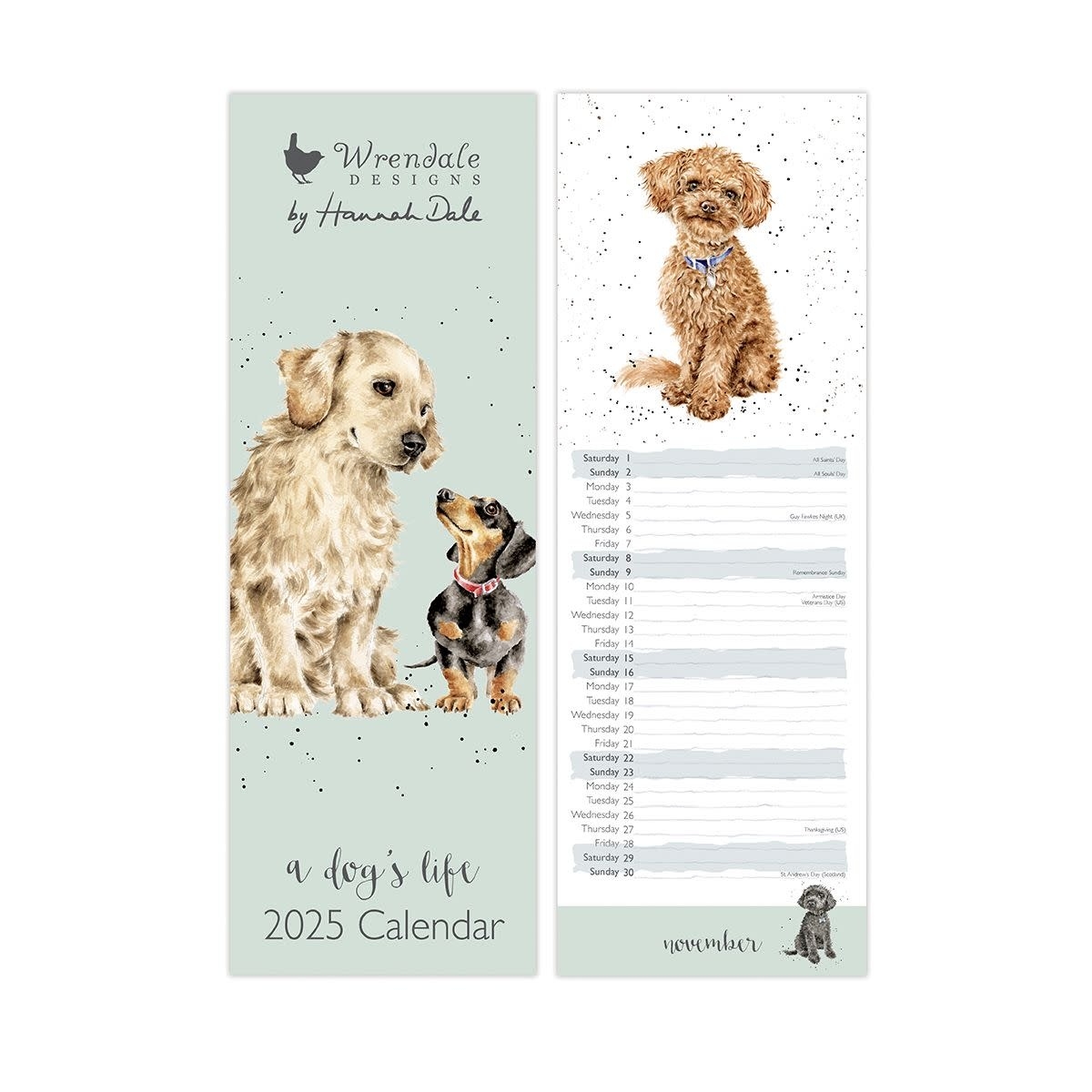Wrendale 2025 Desk Calendar