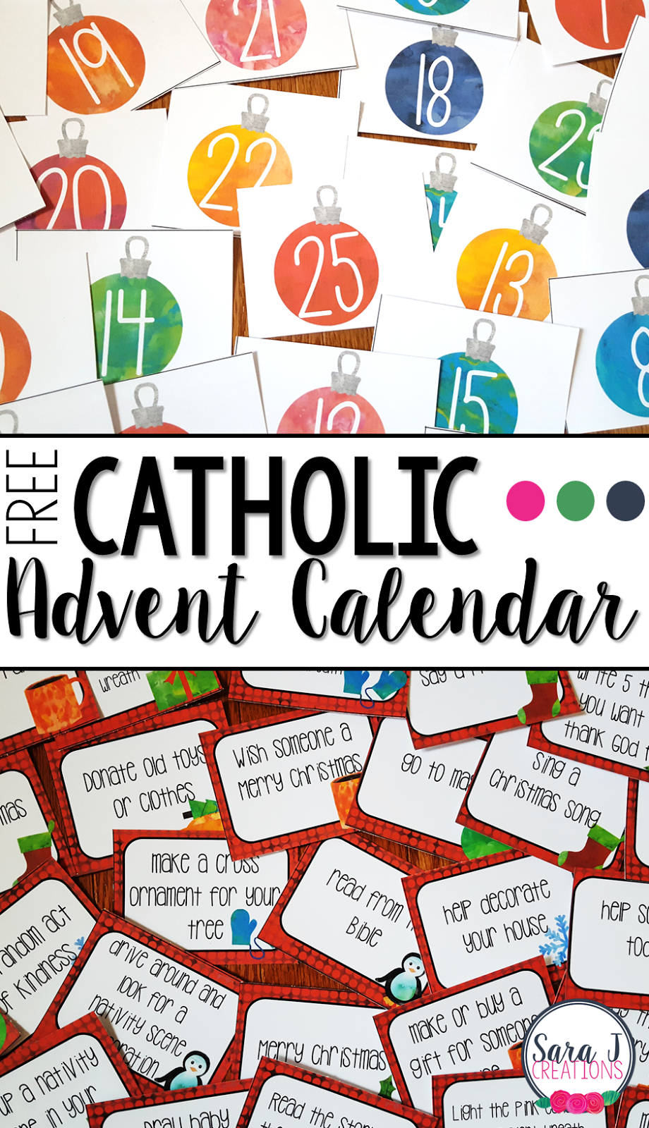 Advent Calendar 2025 Religious Ideas Lonna Chrissie