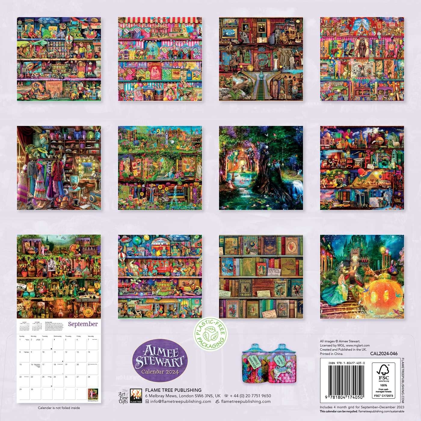 Aimee Stewart Wall Calendar 2025