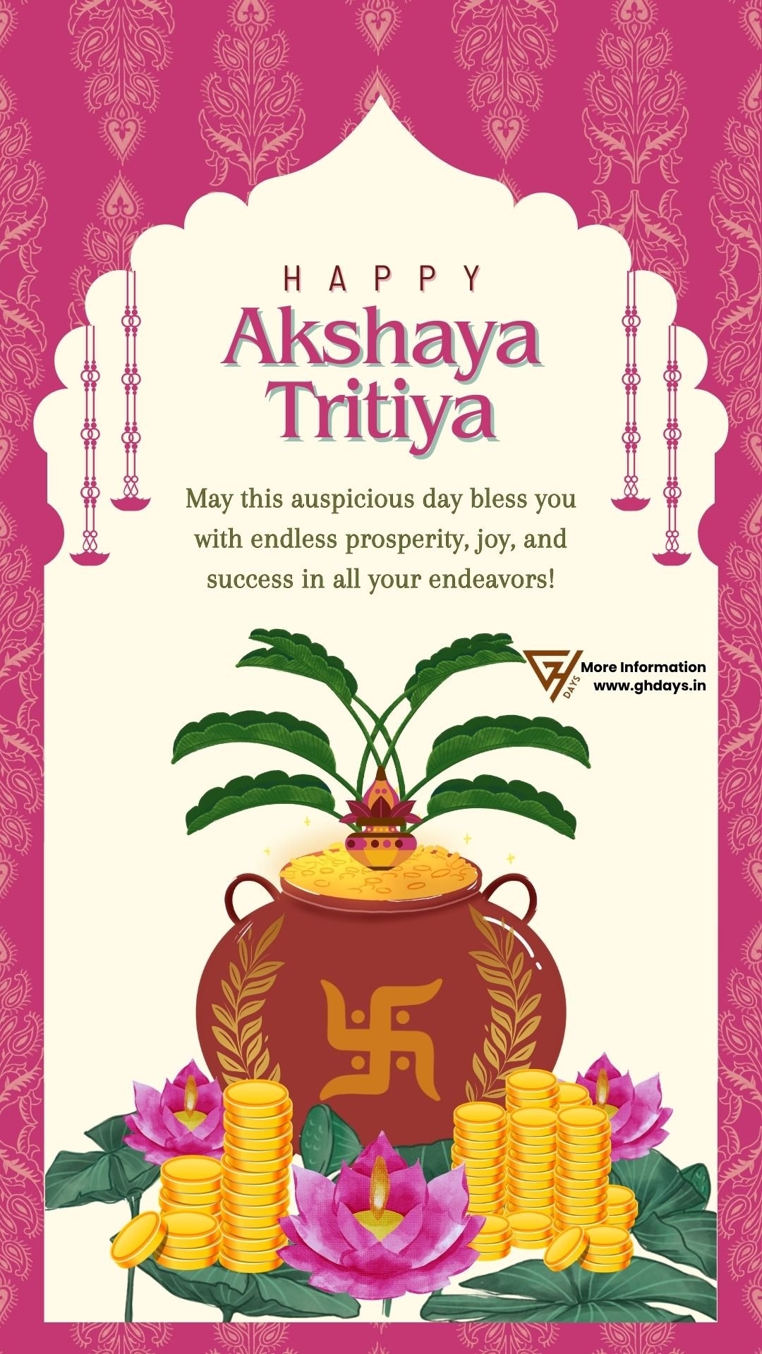 Akshaya Tritiya Date 2025 Images Wishes Quotes GHDays