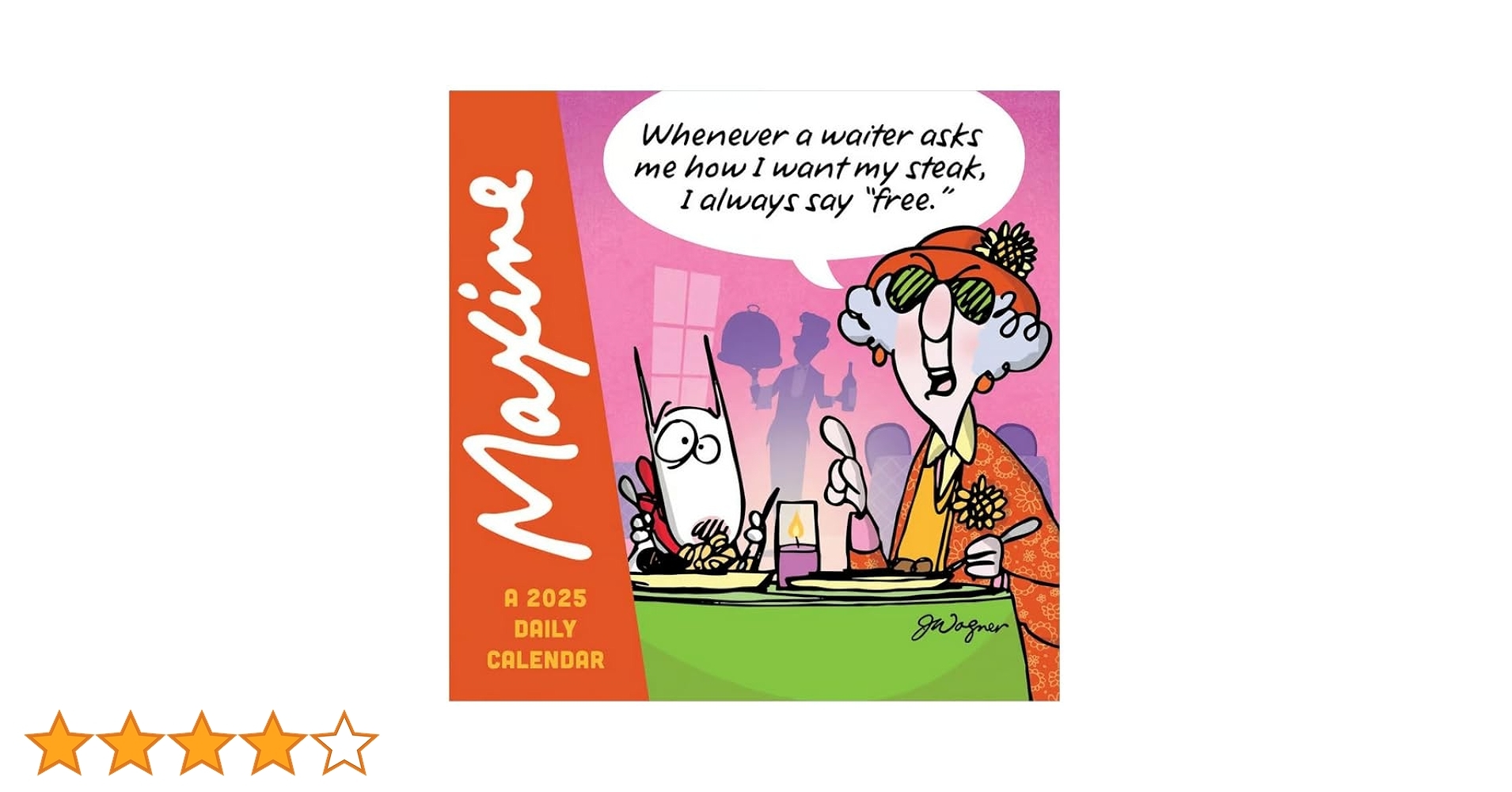 Amazon 2025 Maxine Year In A Box 365 Page A DAY Daily Desk Calendar Office Products