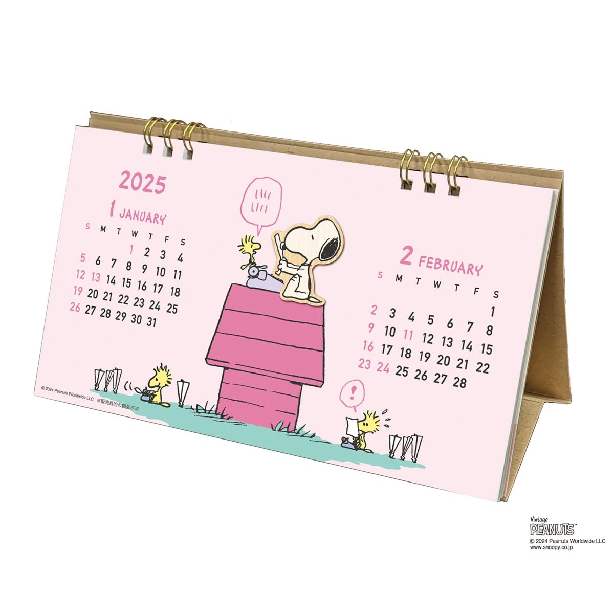 Snoopy 2025 Desk Calendar