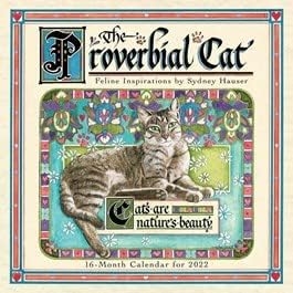 Amazon 2025 THE PROVERBIAL CAT WALL CALENDAR WITH 2 FREE YEAR
