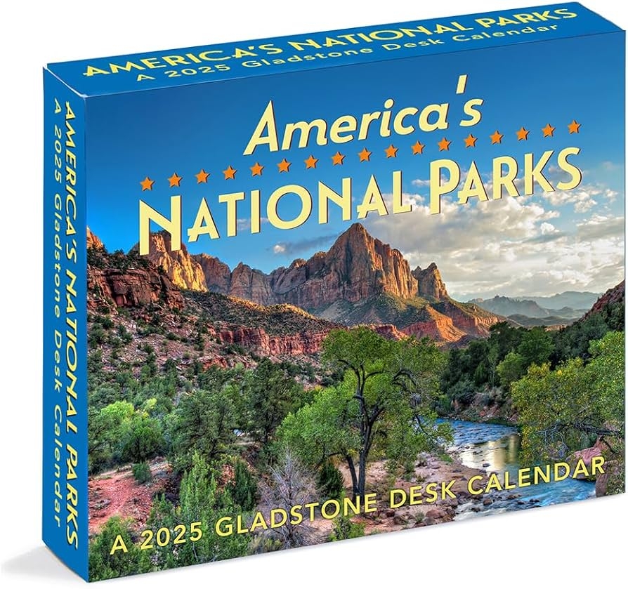 Amazon America s National Parks Box Calendar 2025 Office Products