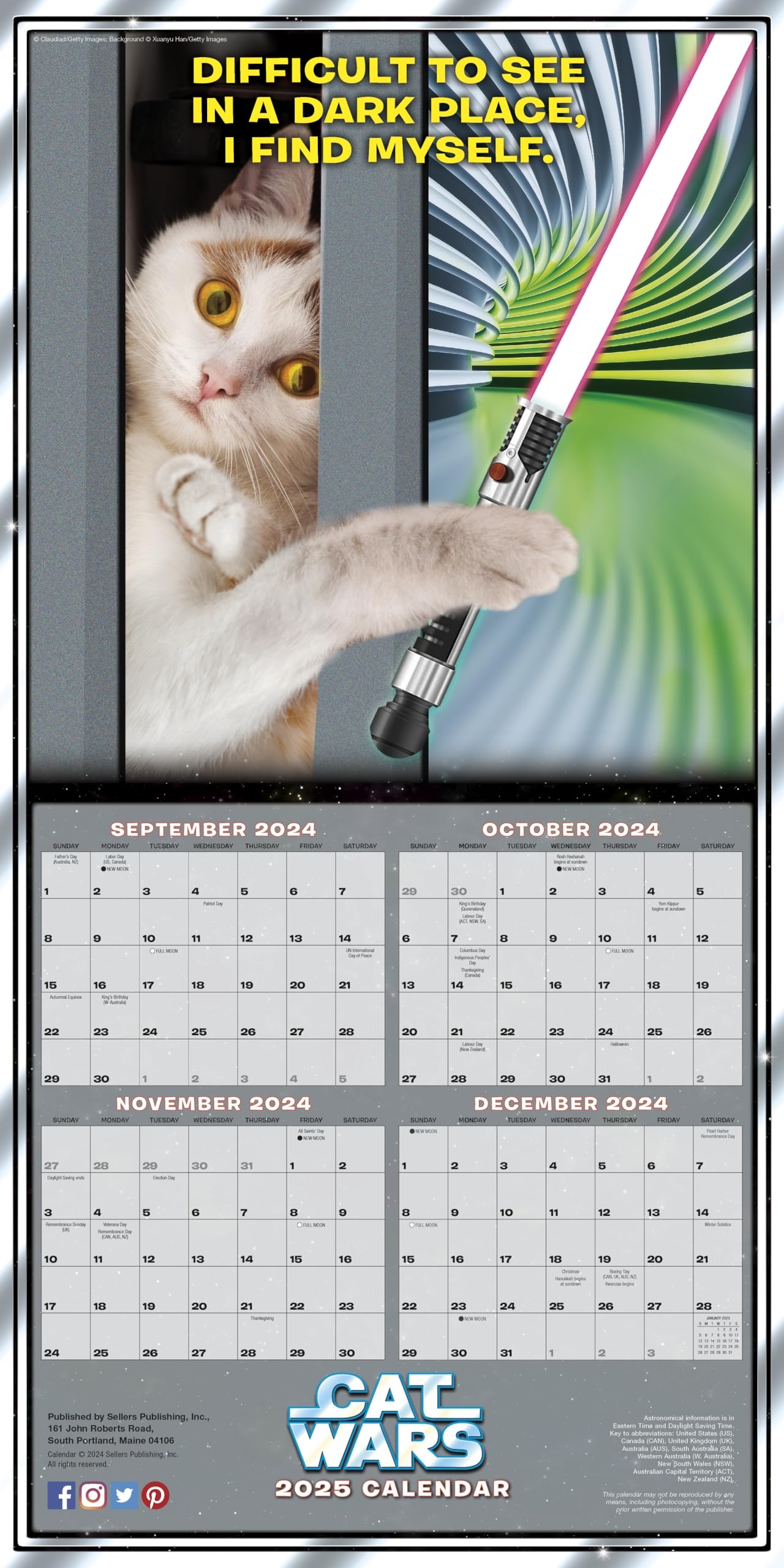 Amazon Cat Wars 2025 Wall Calendar 16 Month Humor Comic Calendar 12 X 12 Office Products