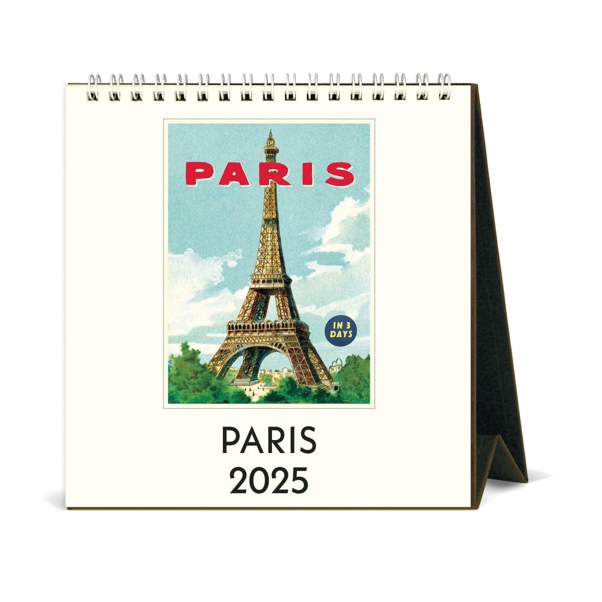 Amazon Cavallini 2025 Vintage Paris Maps Easel Desk Calendar 6 X 6 5 Inches 12 Month Page A Month Standing Desk Calendar Vintage style Parisian Map Illustrations Small And Cute Desktop Flip Calendar 2025 Office Products