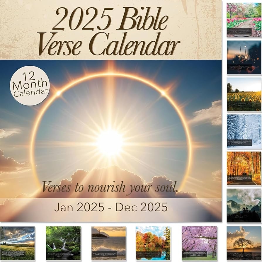 Amazon Christian Wall Calendar 2025 Monthly Bible Verse Wall Calendar Reflective Scripture Verses To Nourish Your Soul And Invigorate Your Faith All Bible Quotes Are From The NIV Bible Office Products