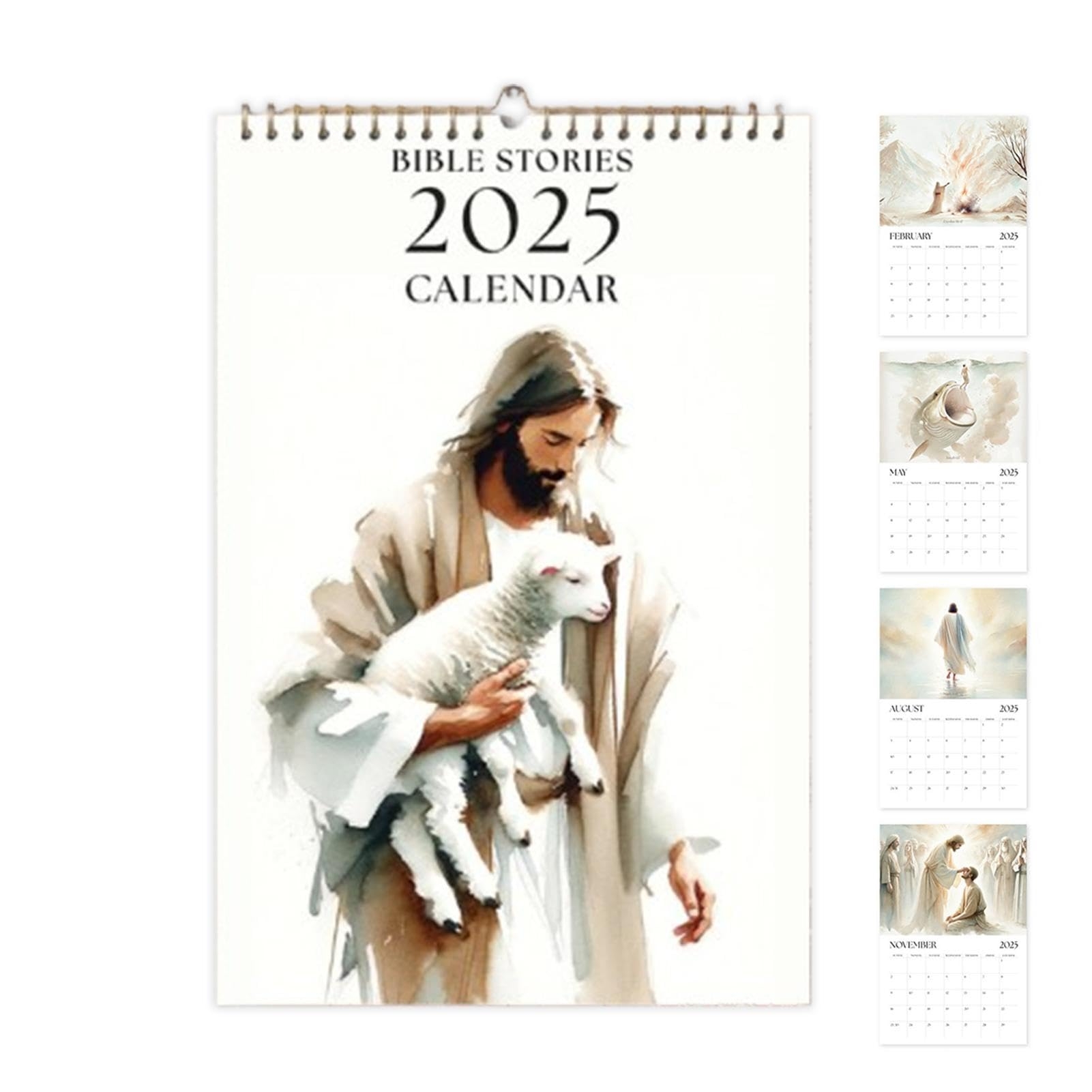 Amazon Christian Wall Calendar 2025 Reflective Scripture Verses To Nourish Your Soul And Invigorate Your Faith The Christ Monthly Wall Calendar Monthly Paper Planner Calendars For Important Dates Office Products