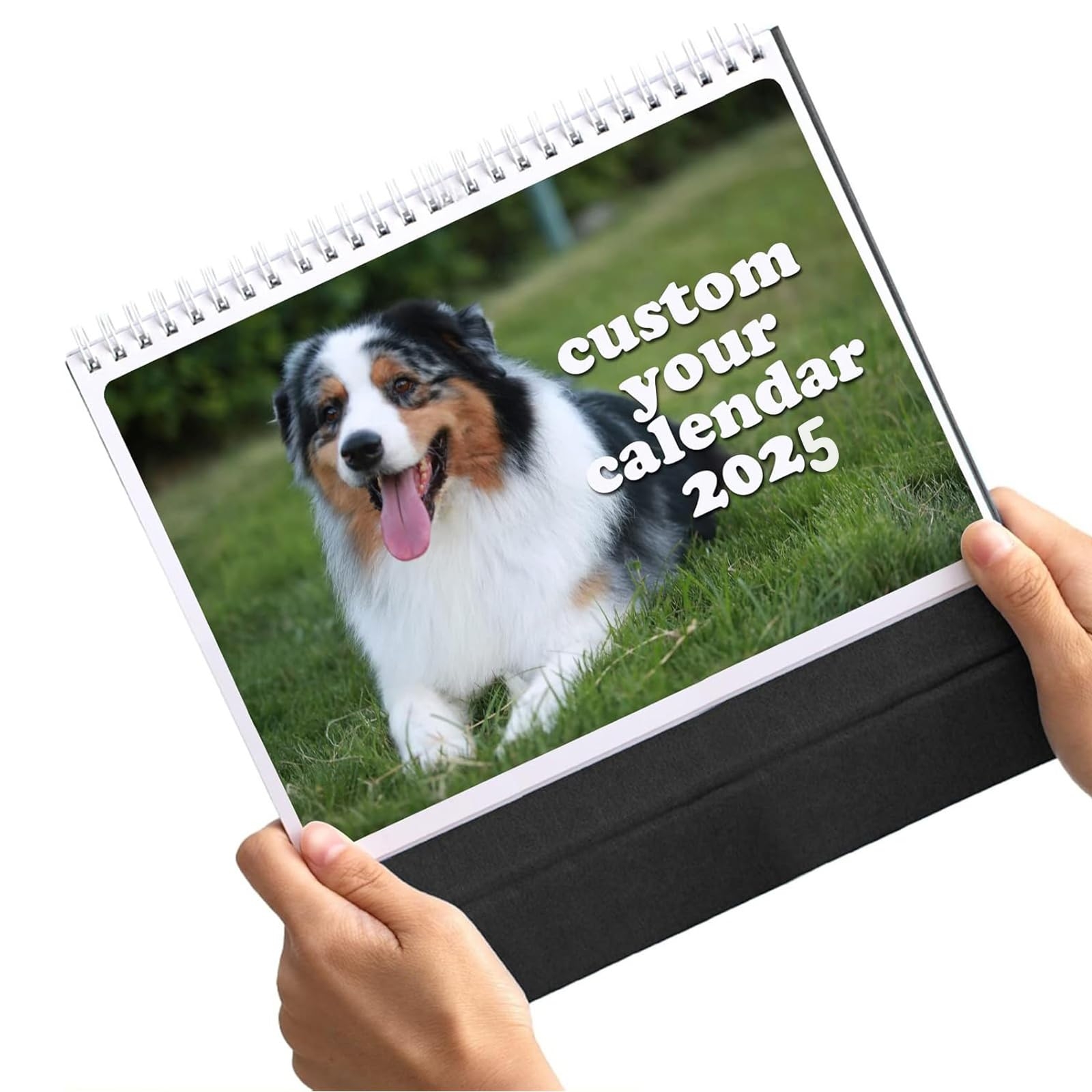 Amazon Personalized Desk Custom Calendar 2025 Personalized With Your Photo Pet Photo 13 Pictures DIY Gifts For School Office Home Wedding Gift Office Products