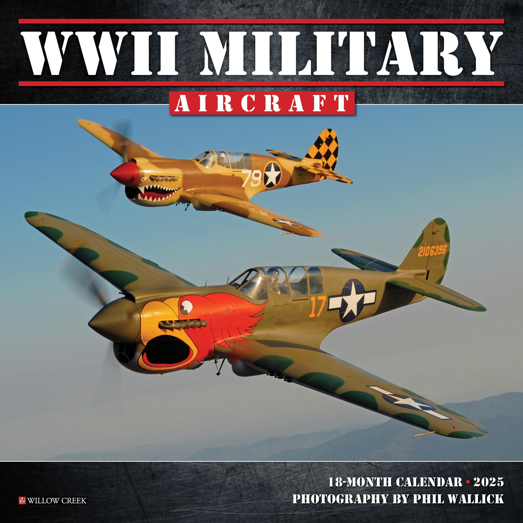 Amazon Willow Creek Press WWII Military Aircraft Monthly Mini 2025 Wall Calendar 7 X 7 Willow Creek Press Office Products