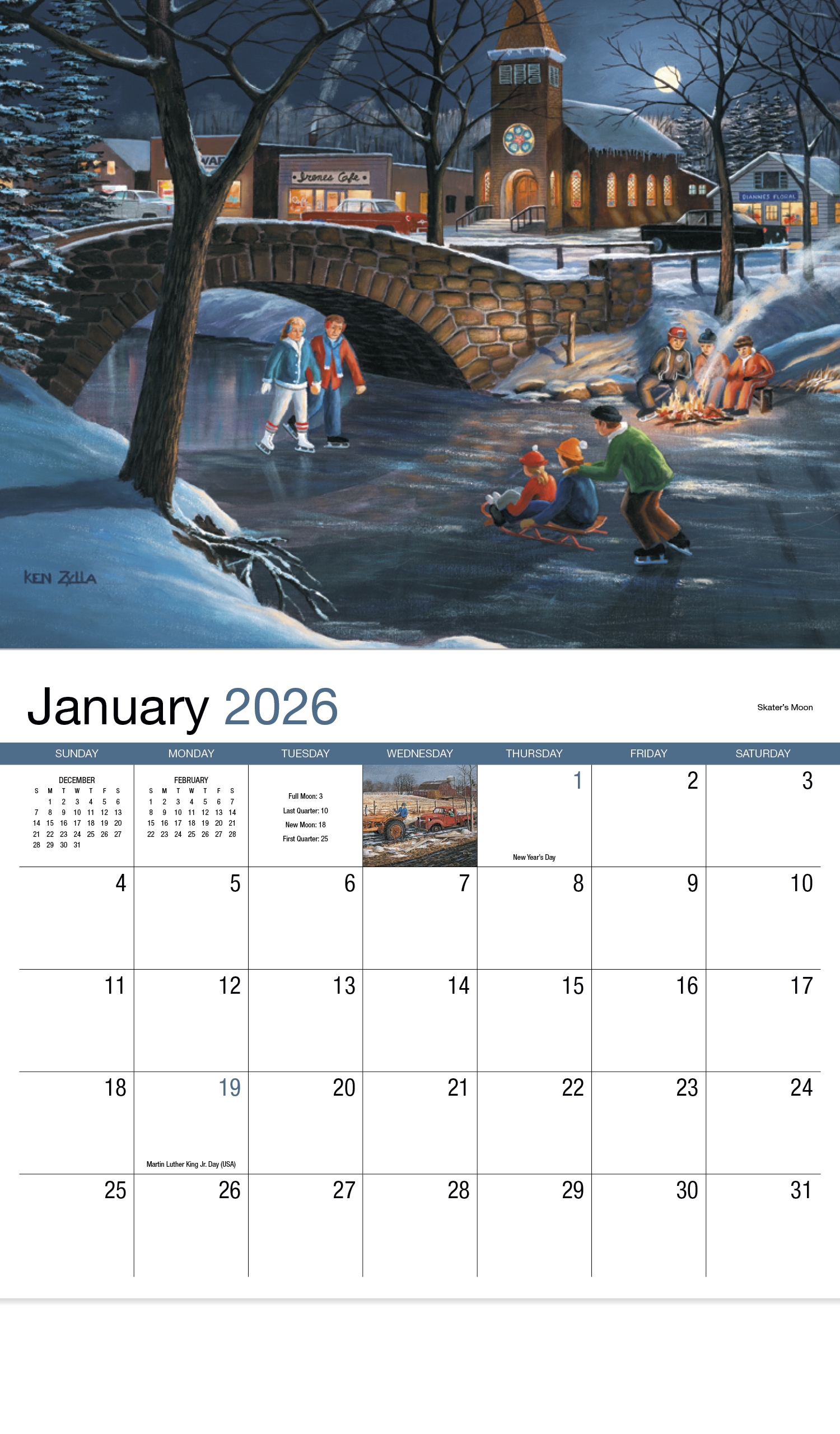 America Remembered 2025 Calendar Zola Annabal