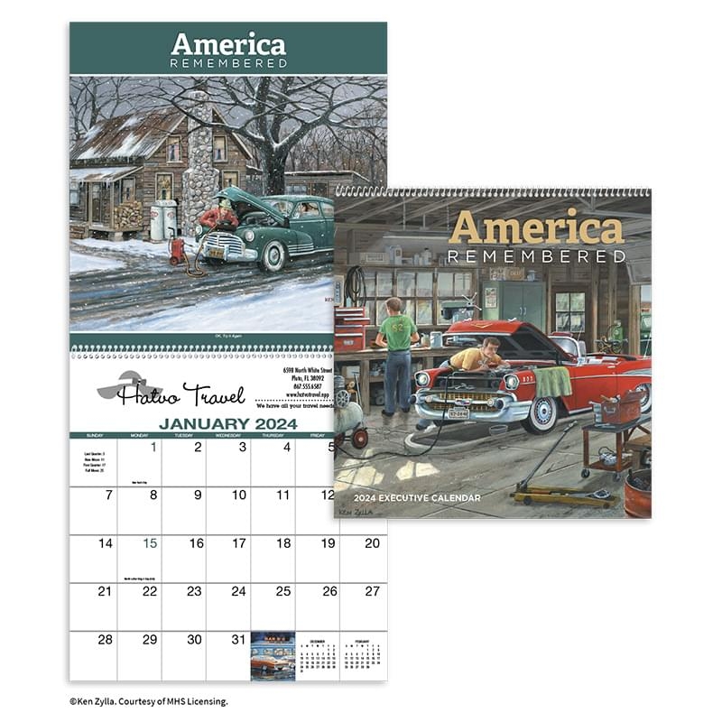 America Remembered Executive Appointment Calendar
