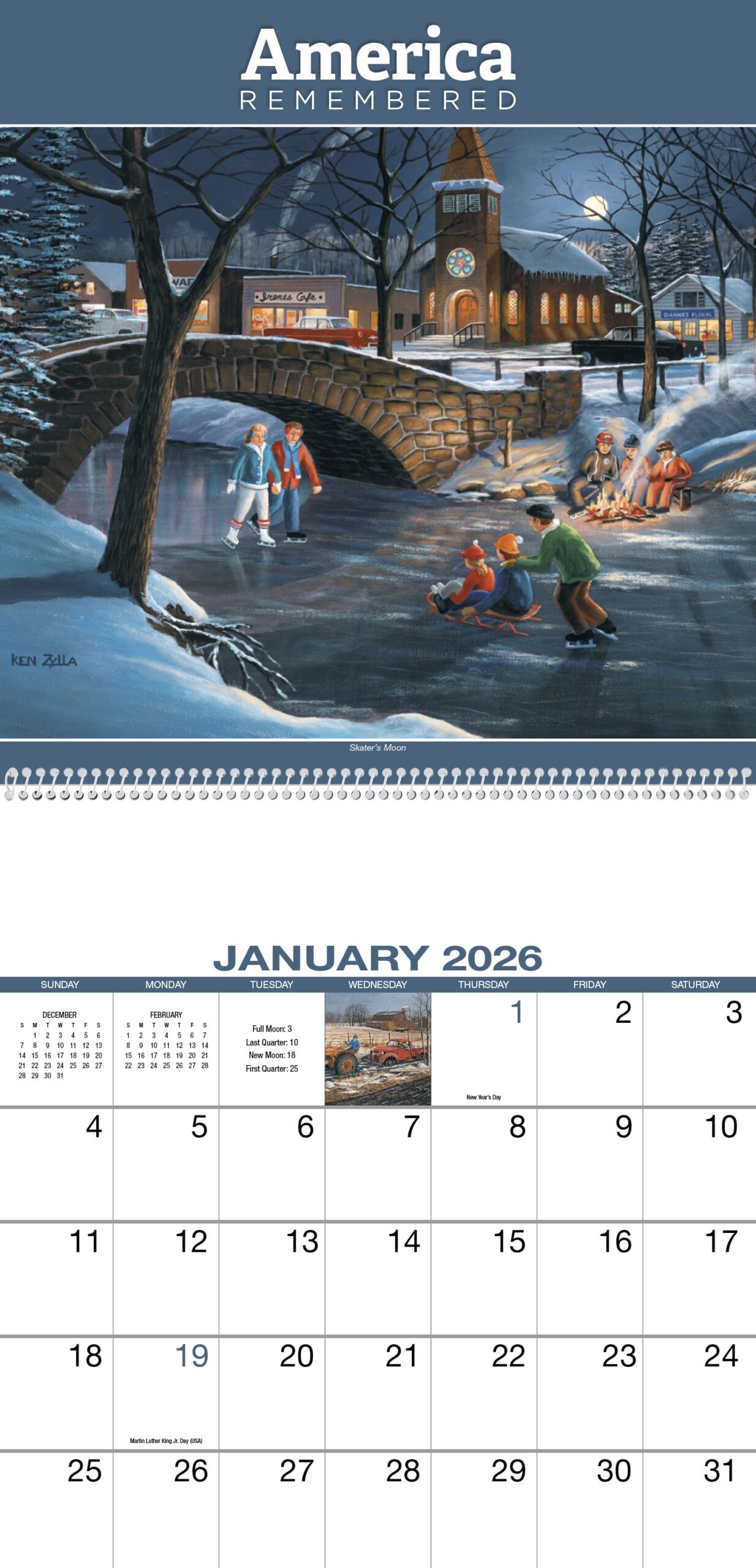 America Remembered 2025 Calendar
