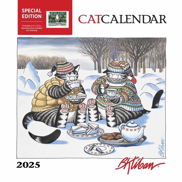 B Kliban Cat Special Edition Calendar 2025