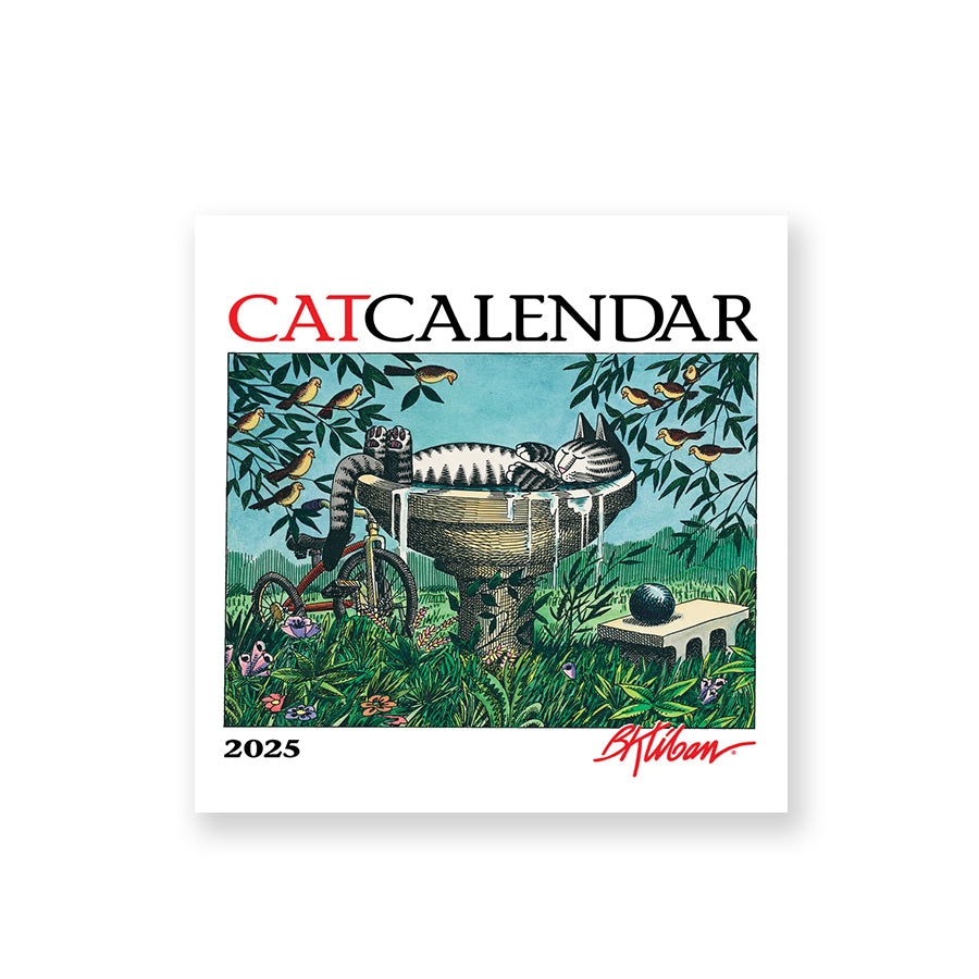 B Kliban CatCalendar 2025 Mini Wall Calendar Specialty Grocery Stores