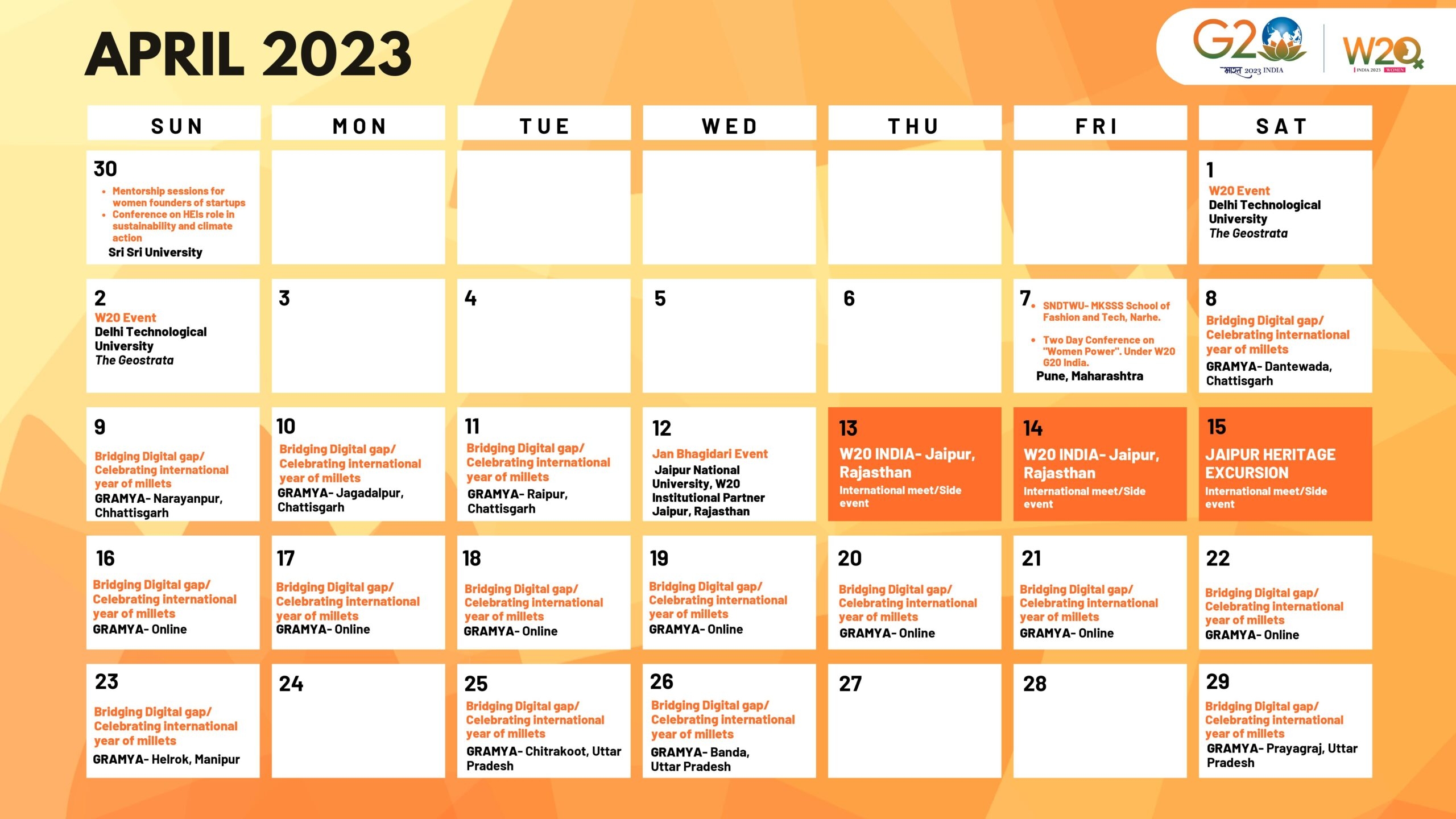 2025 Calendar With Events