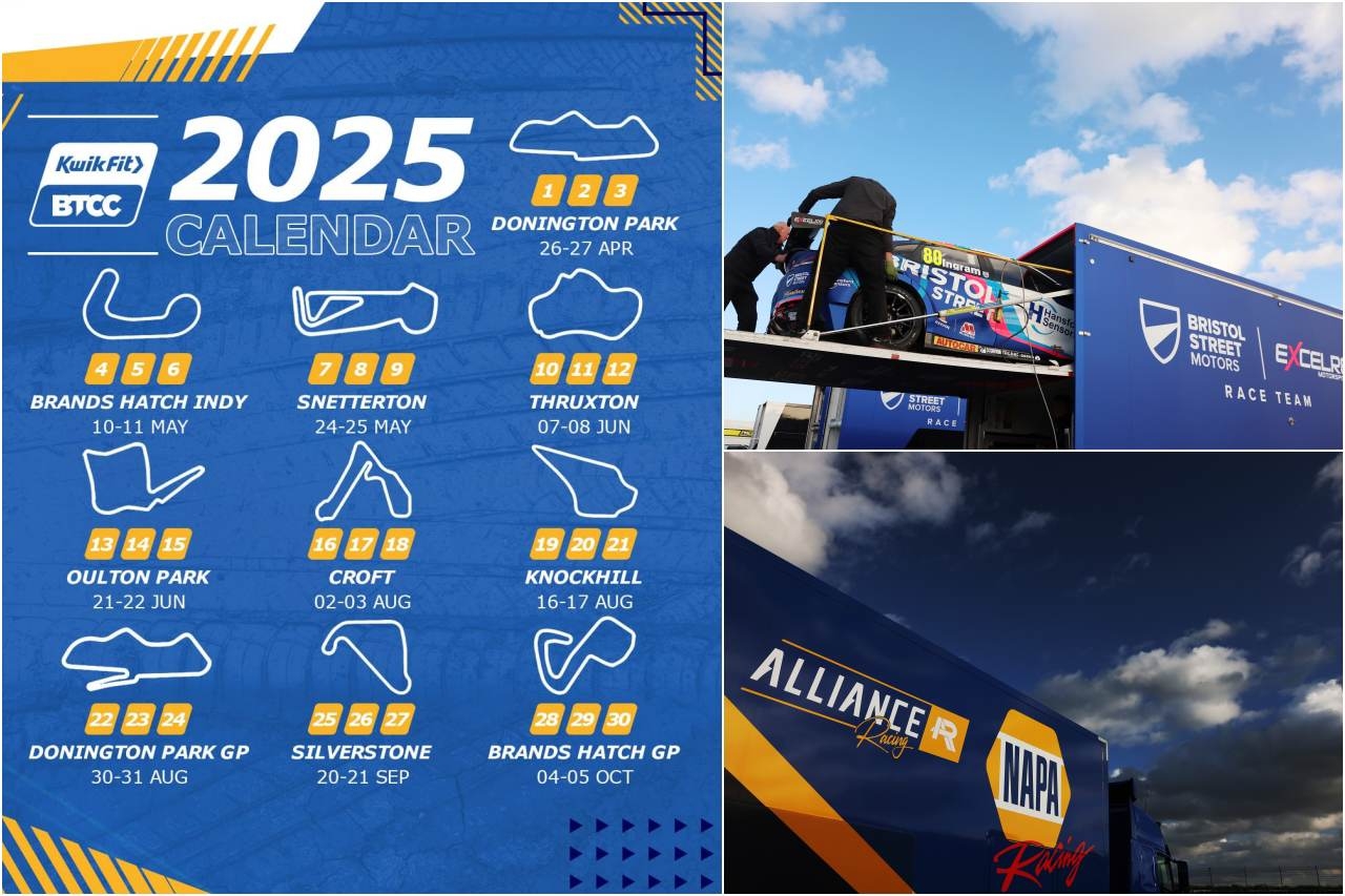 Btcc 2025 Calendar Ayla Rving