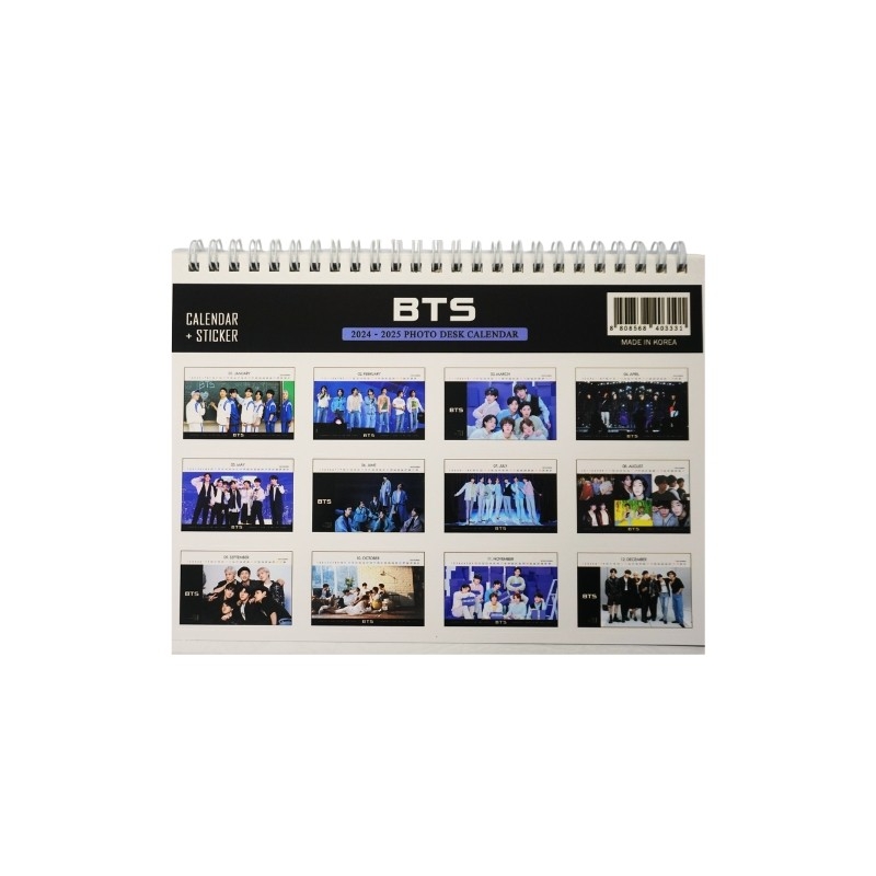 Bts 2025 Desk Calendar Leo G Thomas