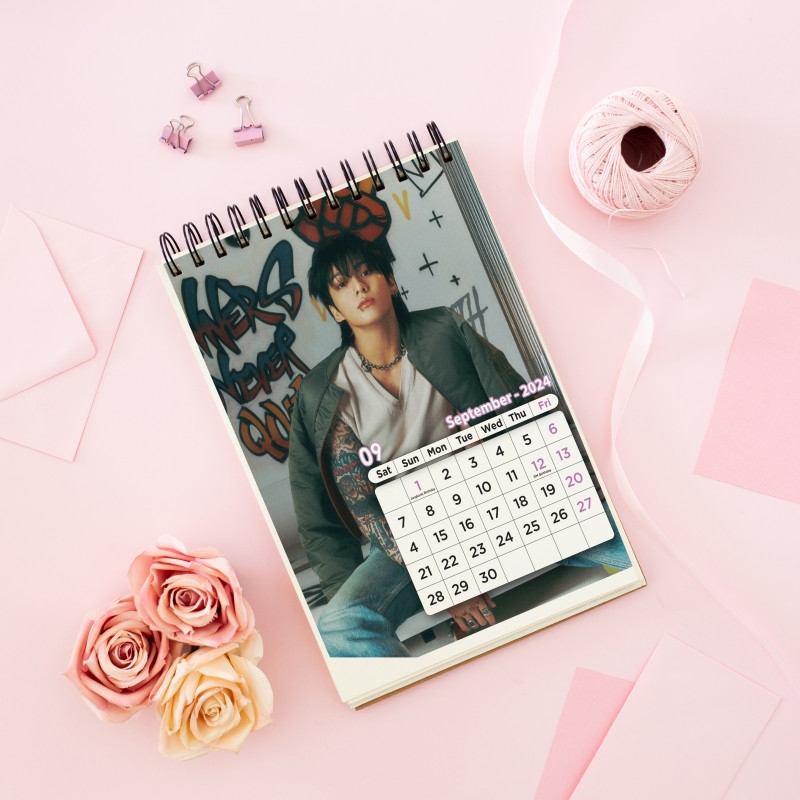 Bts 2025 Desk Calendar