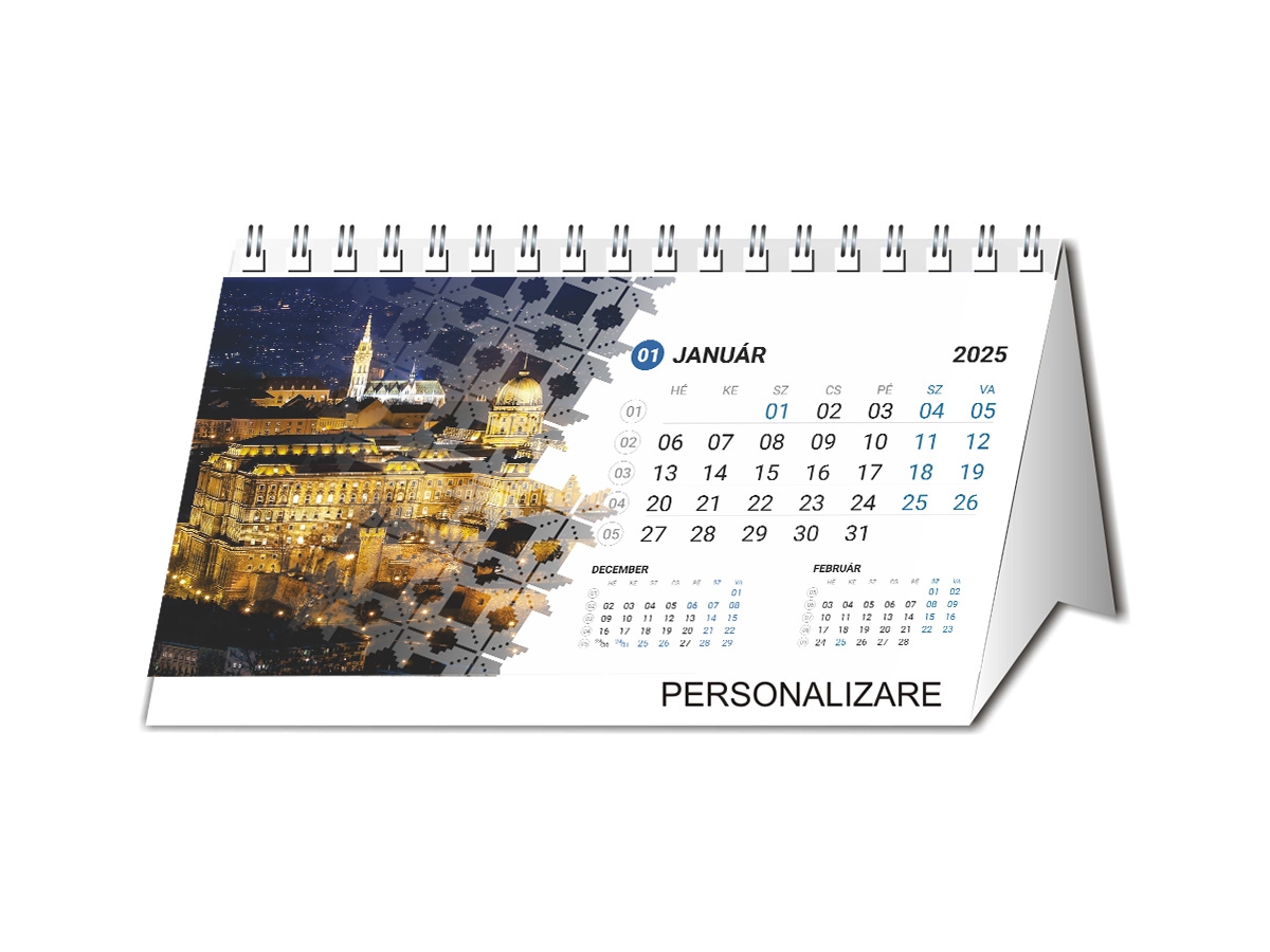 Calendar 2025 De Birou Peisaje Arhi Design