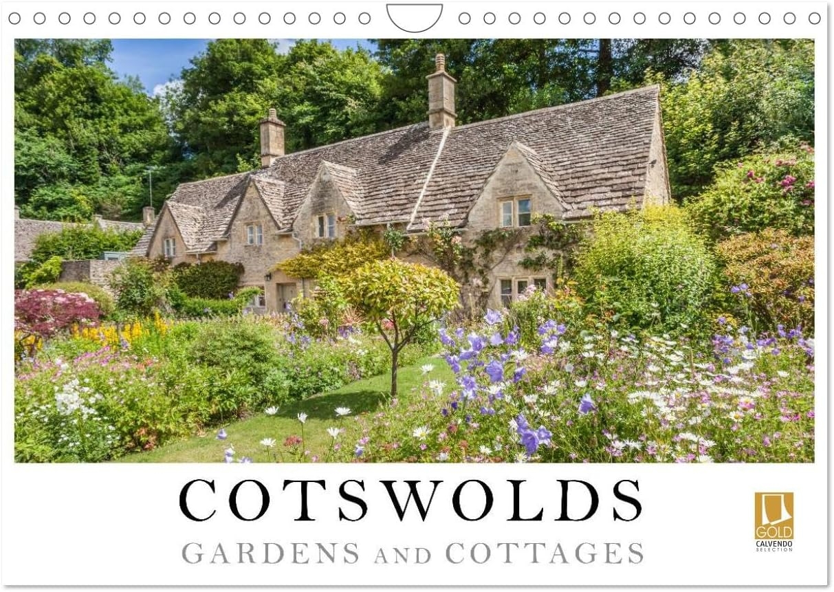 English Cottage Calendar 2025