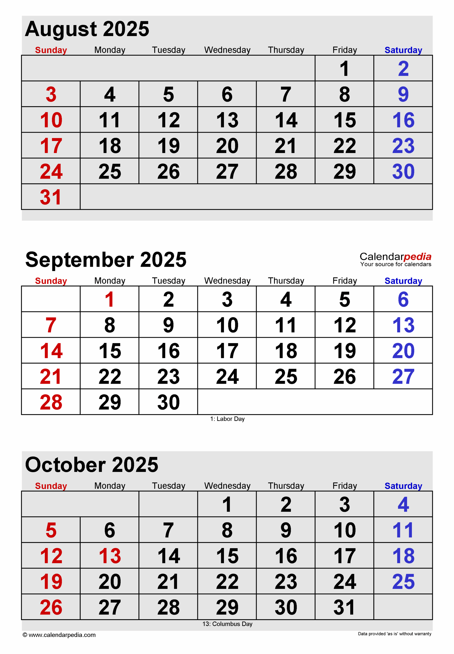 Calendar 2025 Holiday List October 2025 Dylan E Lockington