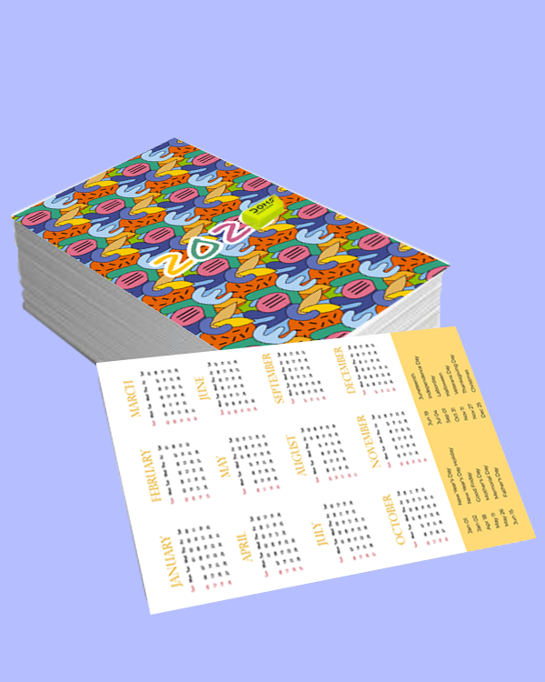 Pocket Calendar Book 2025